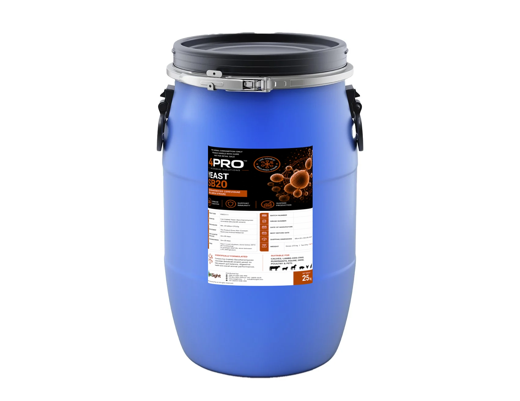 4PRO™ YEAST SB20 – Feed Additives | 4Sight